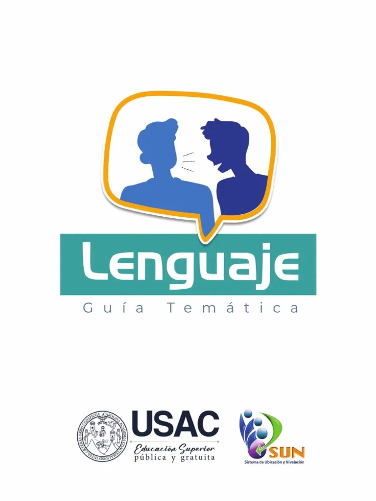 Guía-T_Lenguaje-2024 | PDF | Parte Del Discurso | Oración (Lingüística)