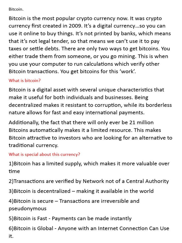 Bitcoin | Download Free PDF | Bitcoin | Cryptocurrency