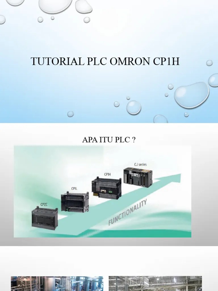 Tutorial PLC Omron | PDF | Home & Garden | Technology & Engineering