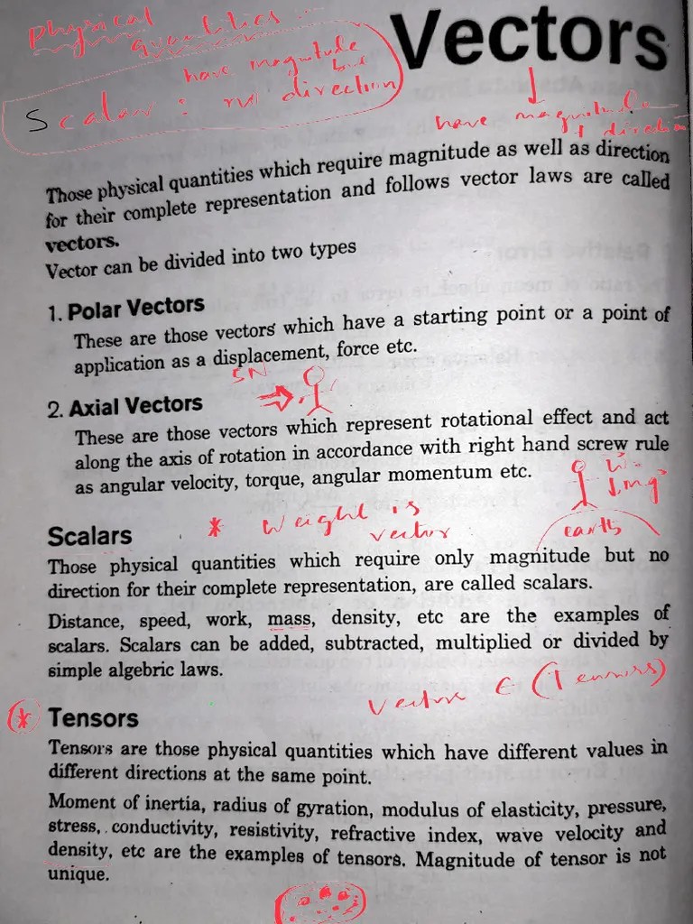 Physics - Imat-Vectors | PDF | Force | Weight