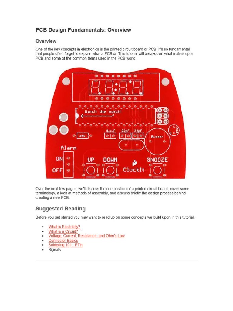 PCB 1 | PDF | Printed Circuit Board | Materials Science