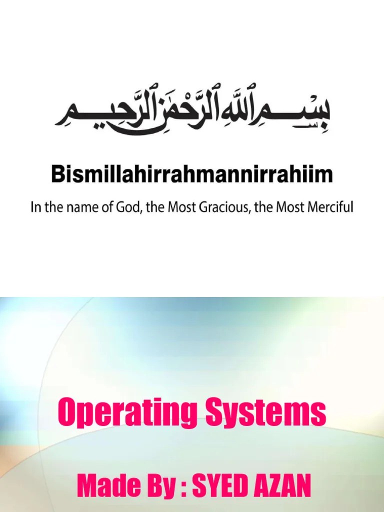 Operating Systems | PDF | Operating System | Mac Os