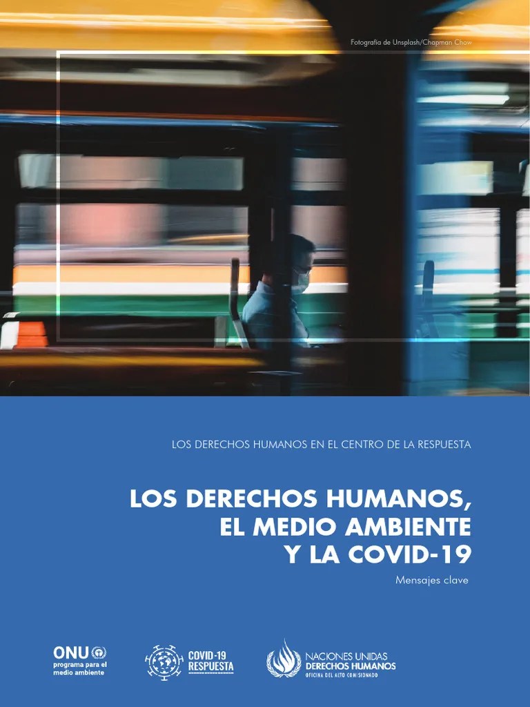 Clase 1-1 Los Derechos Humano, El Medio Ambiente Y La COVID 19 | PDF | Sustentabilidad | Entorno ...