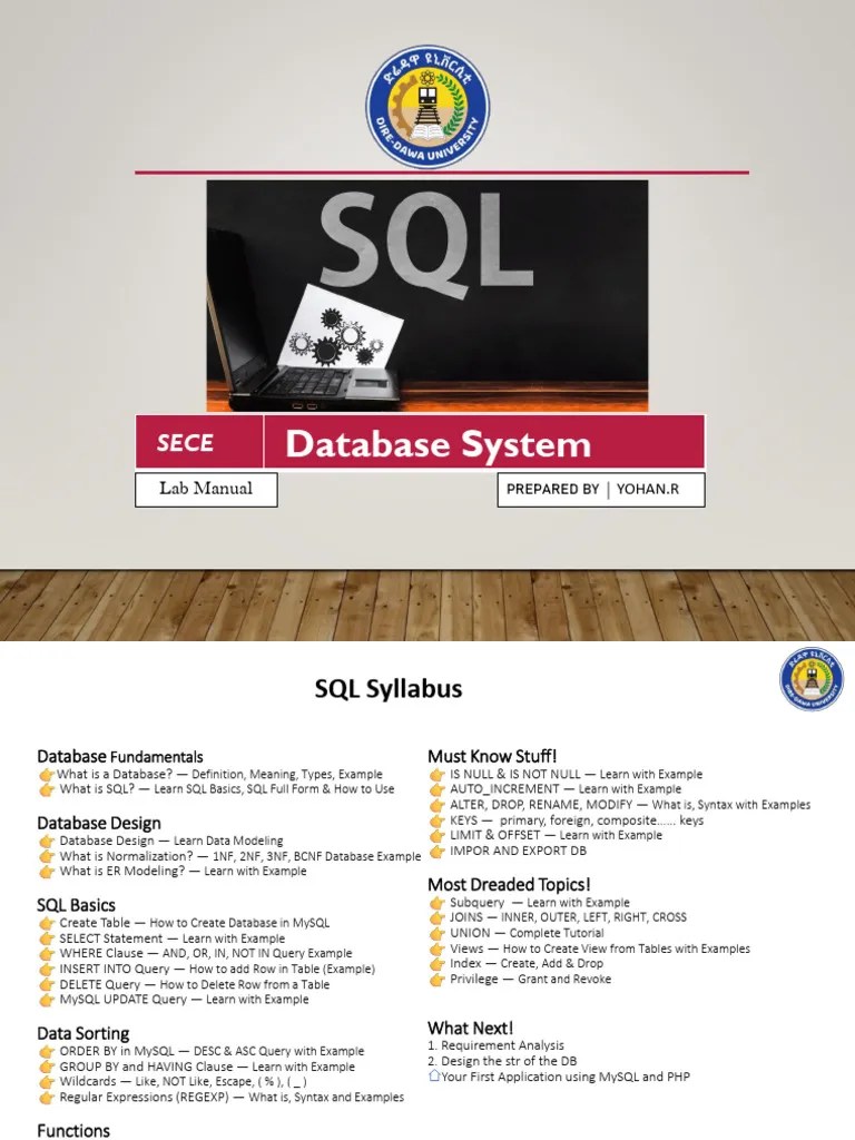 DB Lab 2 | PDF | Table (Database) | Database Index