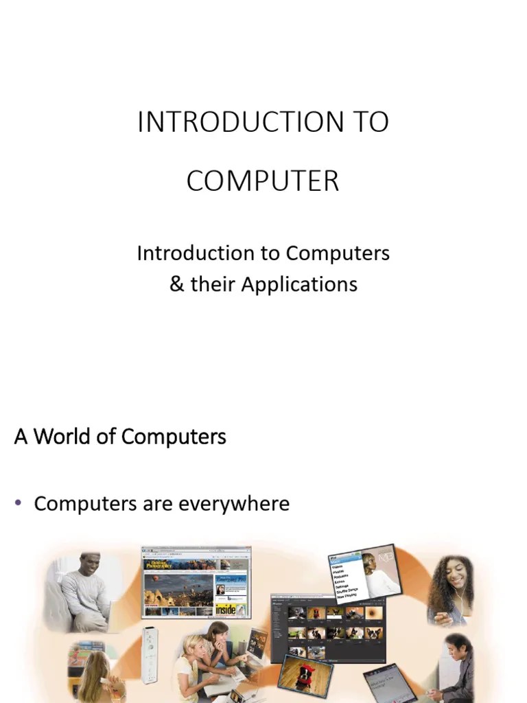 Intro To IT Lec1 | PDF | Personal Computers | Internet