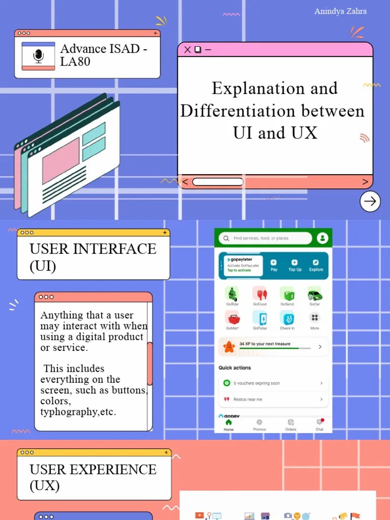Differentiation Between UI And UX | PDF | User Interface | Usability