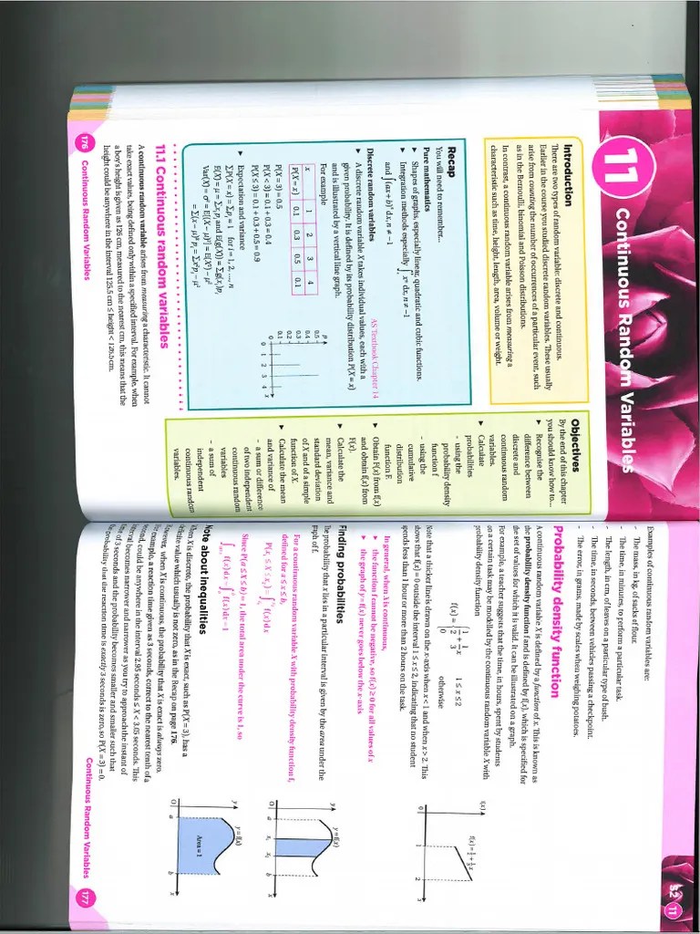 Chapter 11 - Continuous Random Variables | PDF