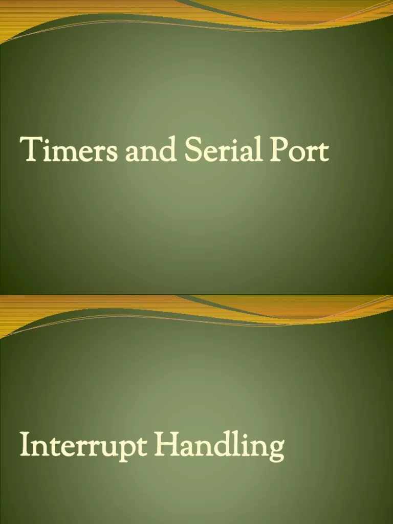 EIOT UNIT 1 - Interrupt Handling | PDF | Computer Architecture ...