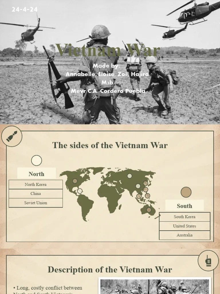 Vietnam War - History - 12th Grade By Slidesgo | PDF | Vietnam War | Vietnam