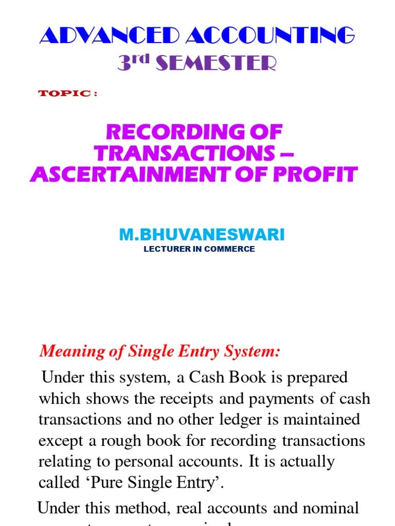 3rd Sem I Unit Advanced Accounting Ppt-3.Pdf359 | Download Free PDF ...