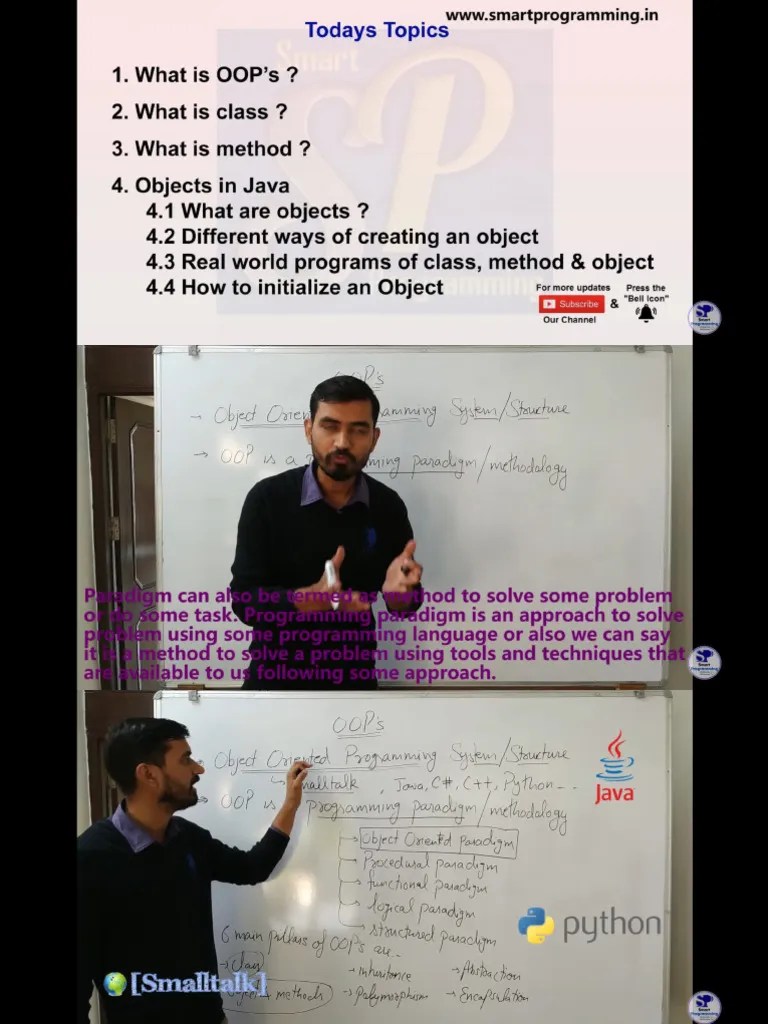 1 Classes, Objects, Methods | PDF