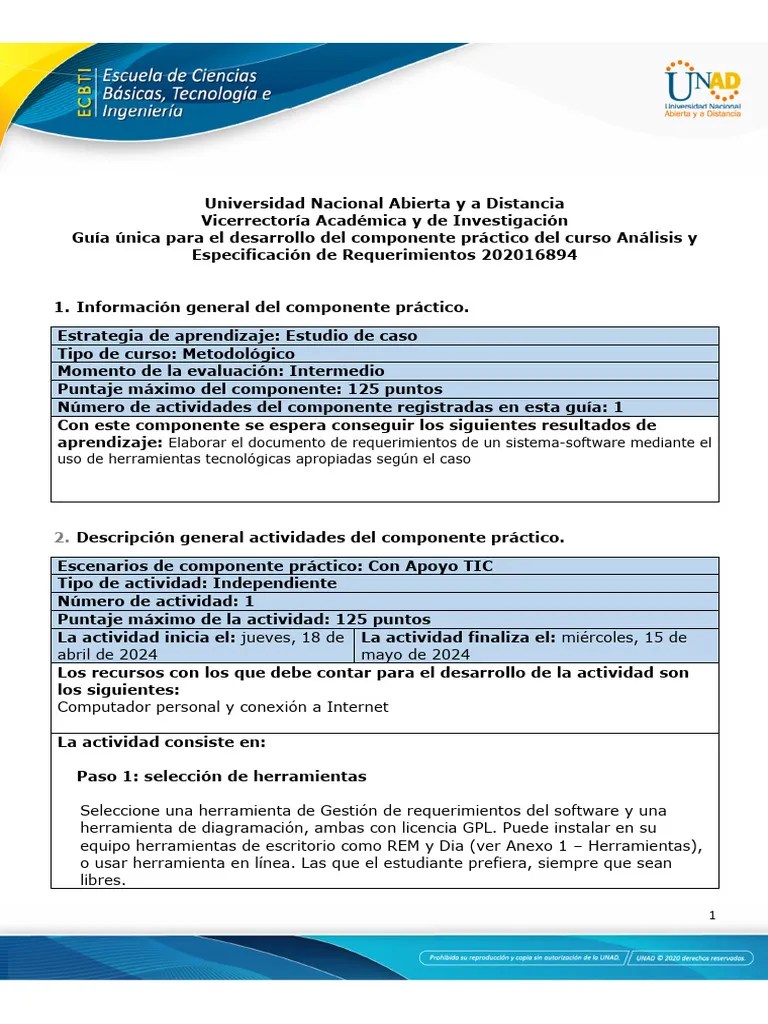Guía Para El Desarrollo Del Componente Práctico Y Rúbrica De Evaluación - Unidad 3 - Fase 4 ...