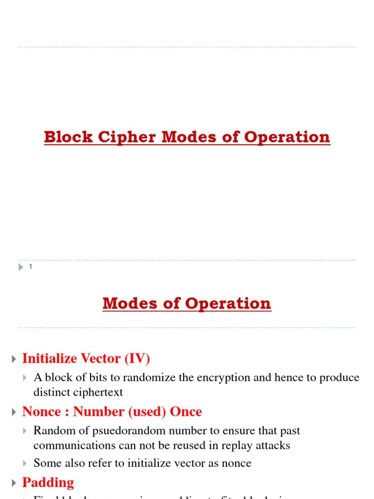 Module 2 Symmetric Encryption Algorithms | PDF | Cryptography | Secure ...