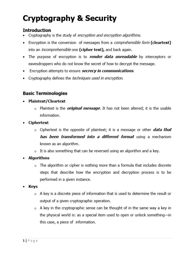 Topic 7 Cryptography Pdf Cryptography Public Key Cryptography