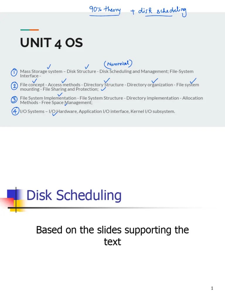 Unit 4 Part 1 | Download Free PDF | File System | Computer File