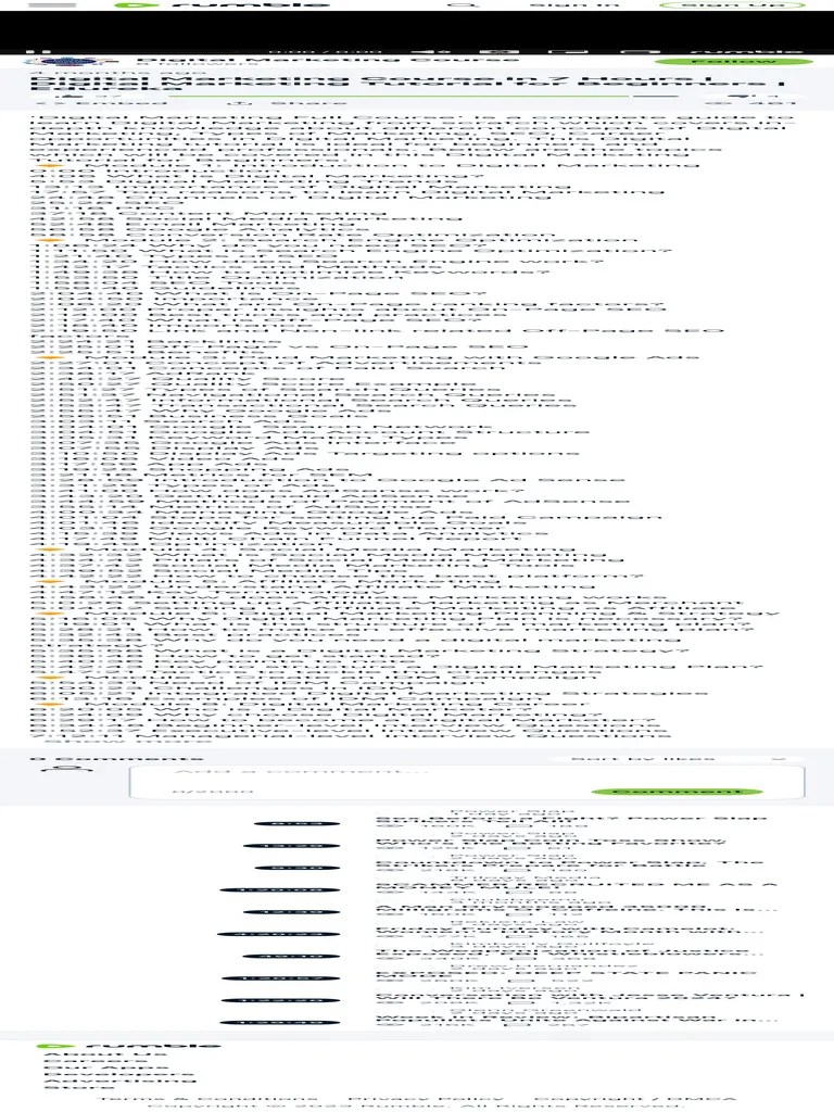 Digital Marketing Course In 7 Hours Digital Marketing Tutorial For Beginners Edureka | PDF ...