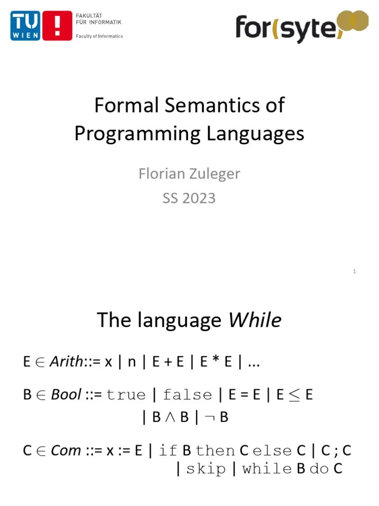 Lecture 4 | PDF | Compiler | Programming Language