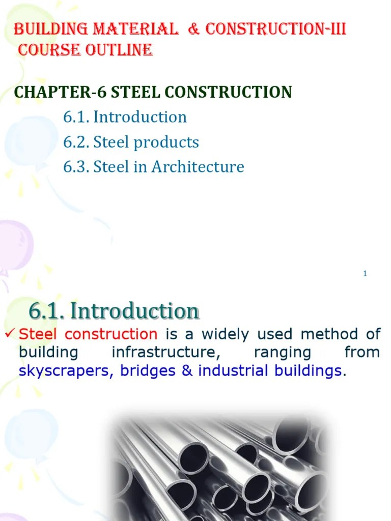 BMC-3 Chapter Six | PDF | Pipe (Fluid Conveyance) | Steel