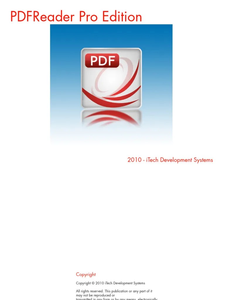 PDFReader User Guide - Old | PDF | I Pad | Computer File