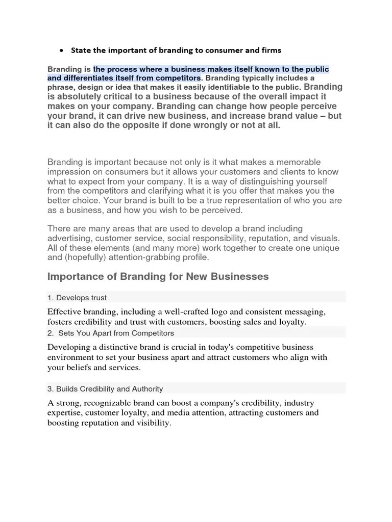 Branding | PDF | Brand | Marketing