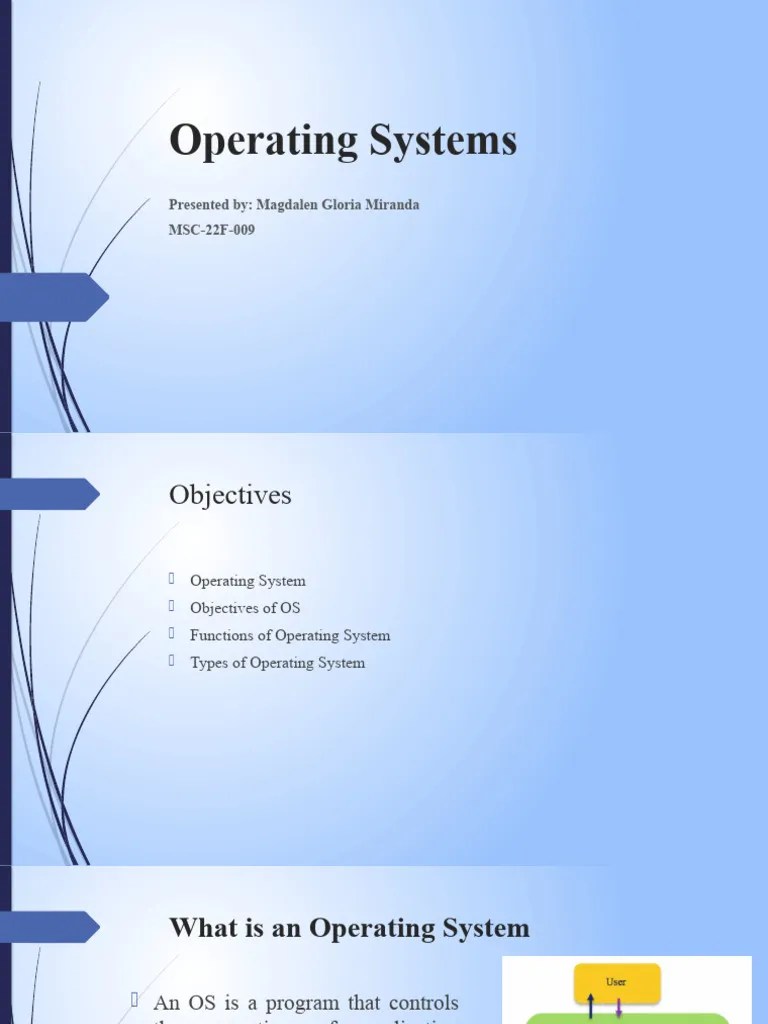 Operating Systems 1 | PDF