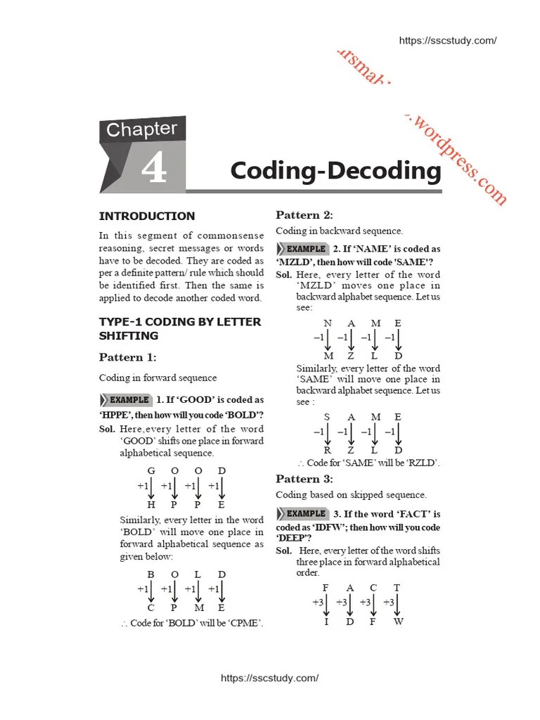 Coding And Decoding | PDF | Matrix (Mathematics) | Code