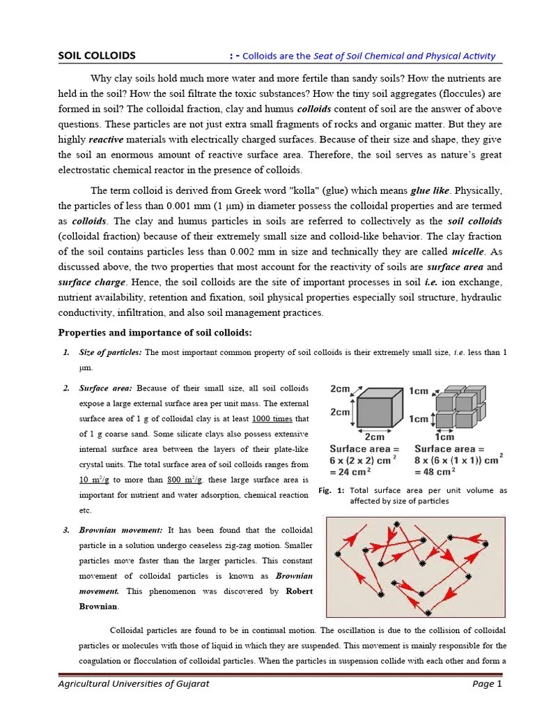 NRMH 1.1 Fundamentals Of Soil Science - Part II | PDF | Soil | Ion
