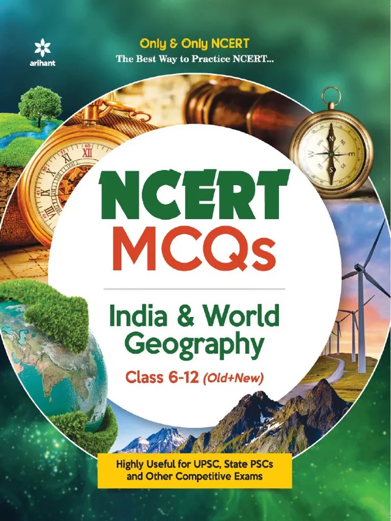 Arihant NCERT MCQs India & World Geography | PDF | Planets | Solar System