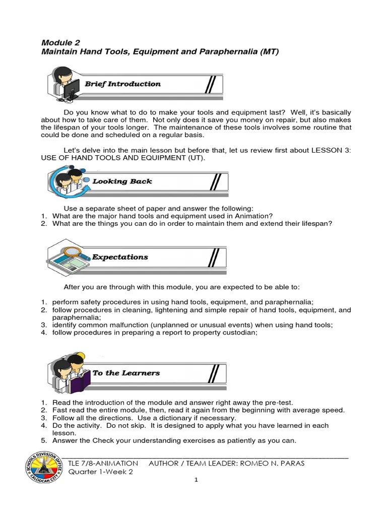 7-8-TLE-Animation Week 2 | PDF | Computer Science | Computing