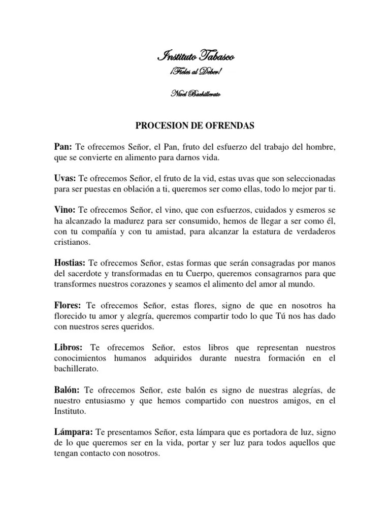 Peticiones Y Ofrendas Para Misa Escolar / Pdf Lecturas De Antropologia Para Educadores Velasco Maillo H M Garcia Castano F J Diaz De Rada Brun A 1993 Lecturas De Antropologia Para Educadores El Ambito De La Antropologia De