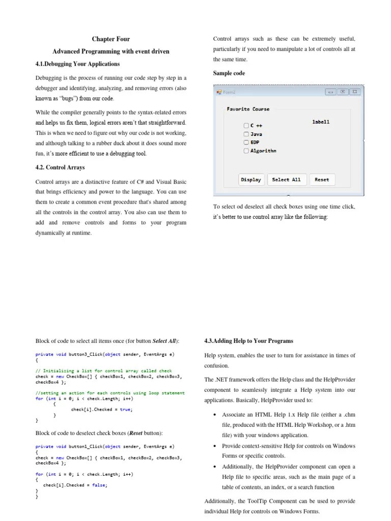 Chapter 4 | PDF | Html Element | Html