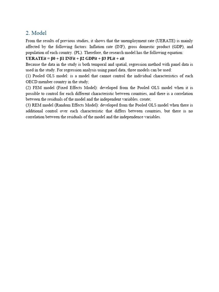 Econometrics Methodology | PDF | Computers | Technology & Engineering