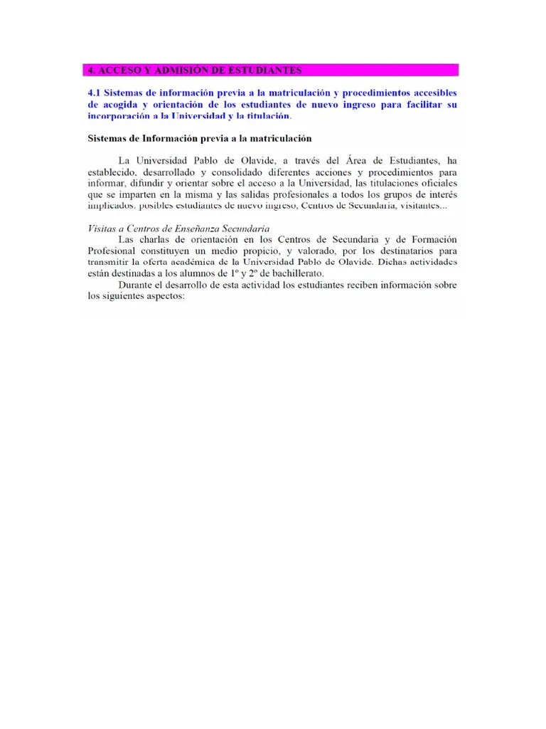 Requisitos De Acceso Y Admision GADE | PDF | Invalidez | Sevilla