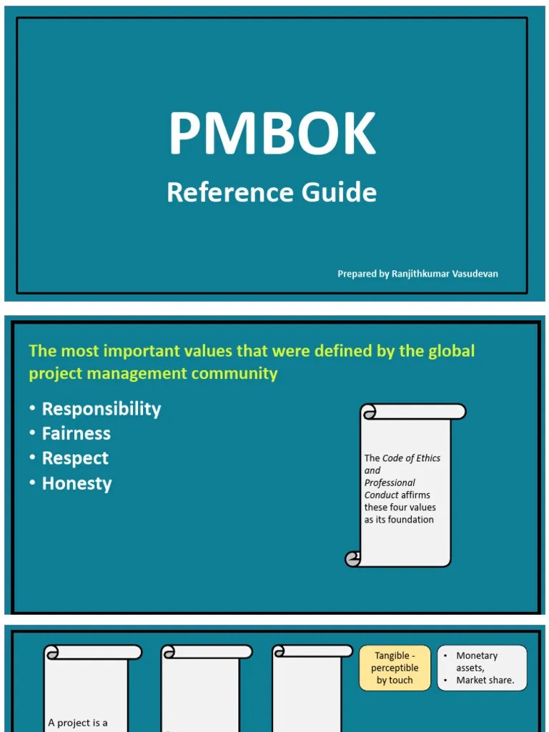PMBOK+-+Reference+guide | PDF | Project Management | Leadership