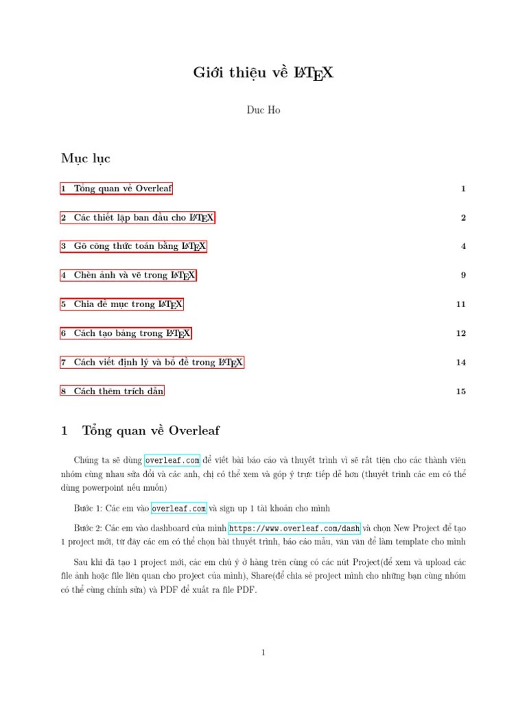 LaTeX Tutorial | PDF