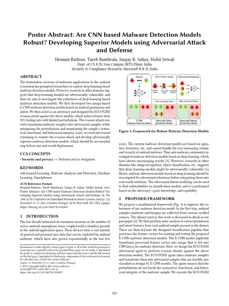 Are - CNN - Based - Malware - Detection - Models - R | PDF | Artificial ...