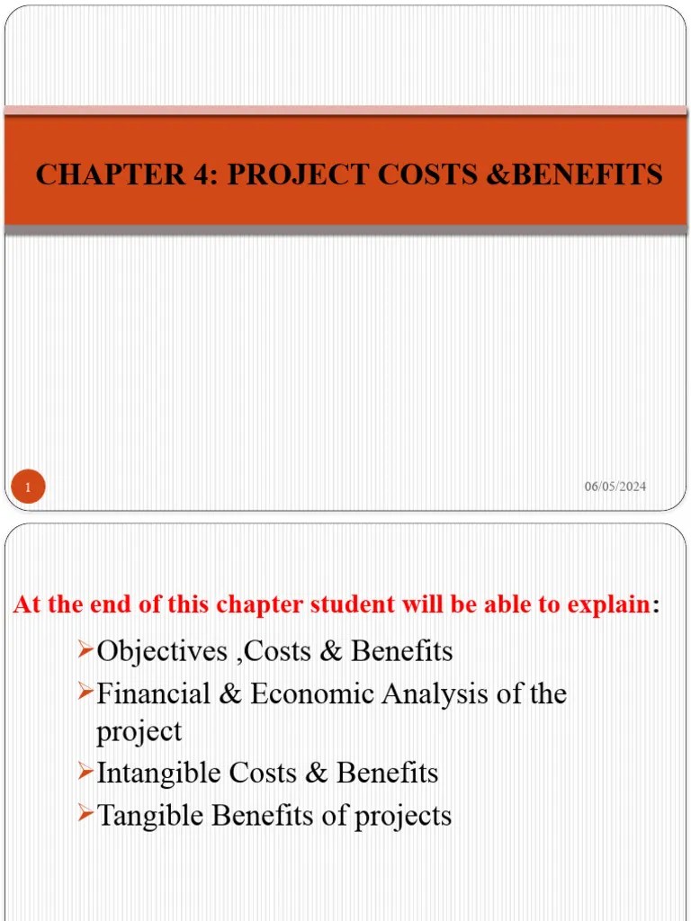 Chapter 4 Project | PDF | Economics | Cost