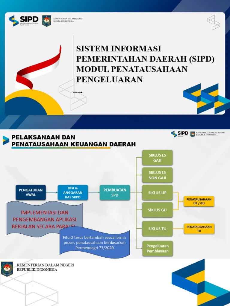 Panduan Sipd Penatausahaan 2024 Pdf