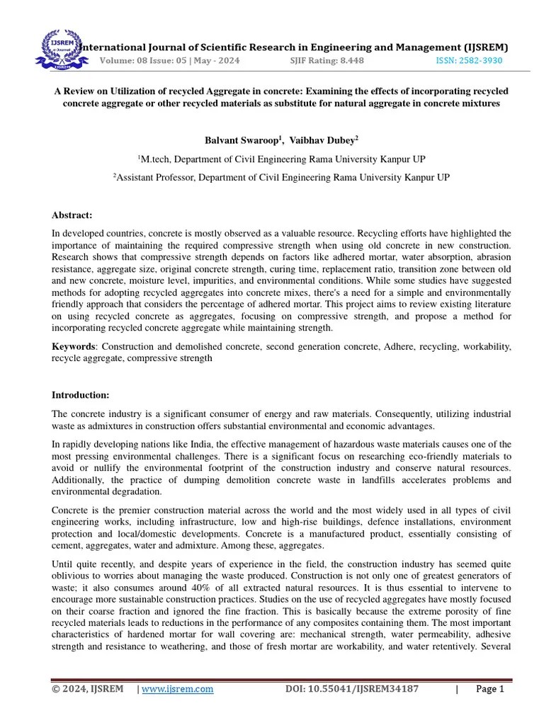 International Journal Of Scientific Research In Engineering And ...