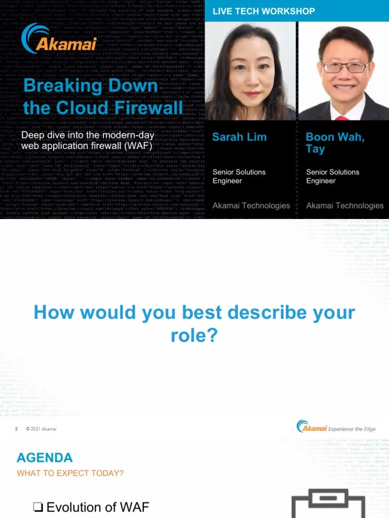 Breaking Down The Cloud Firewall Presentation | PDF | Denial Of Service Attack | Cloud Computing