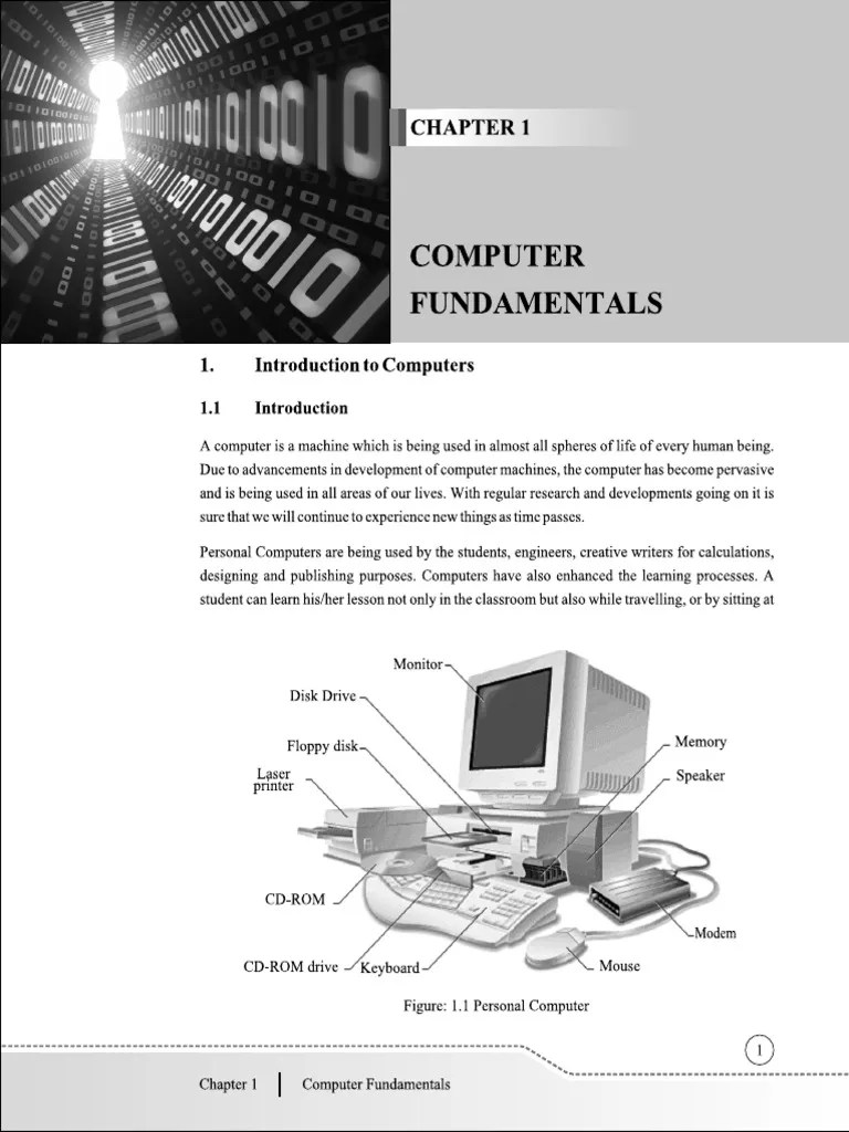 Chapter 1 - Computer Fundamentals | PDF