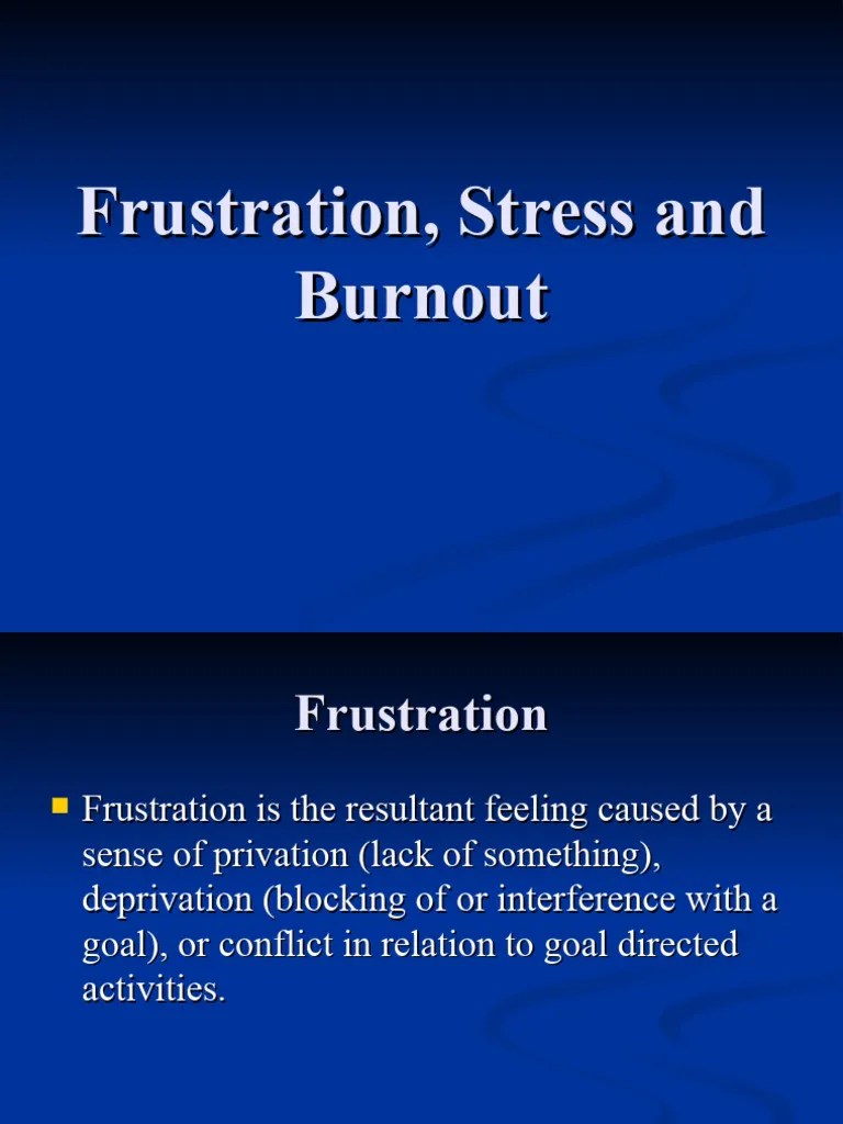 Stress | PDF | Occupational Burnout | Stress (Biology)