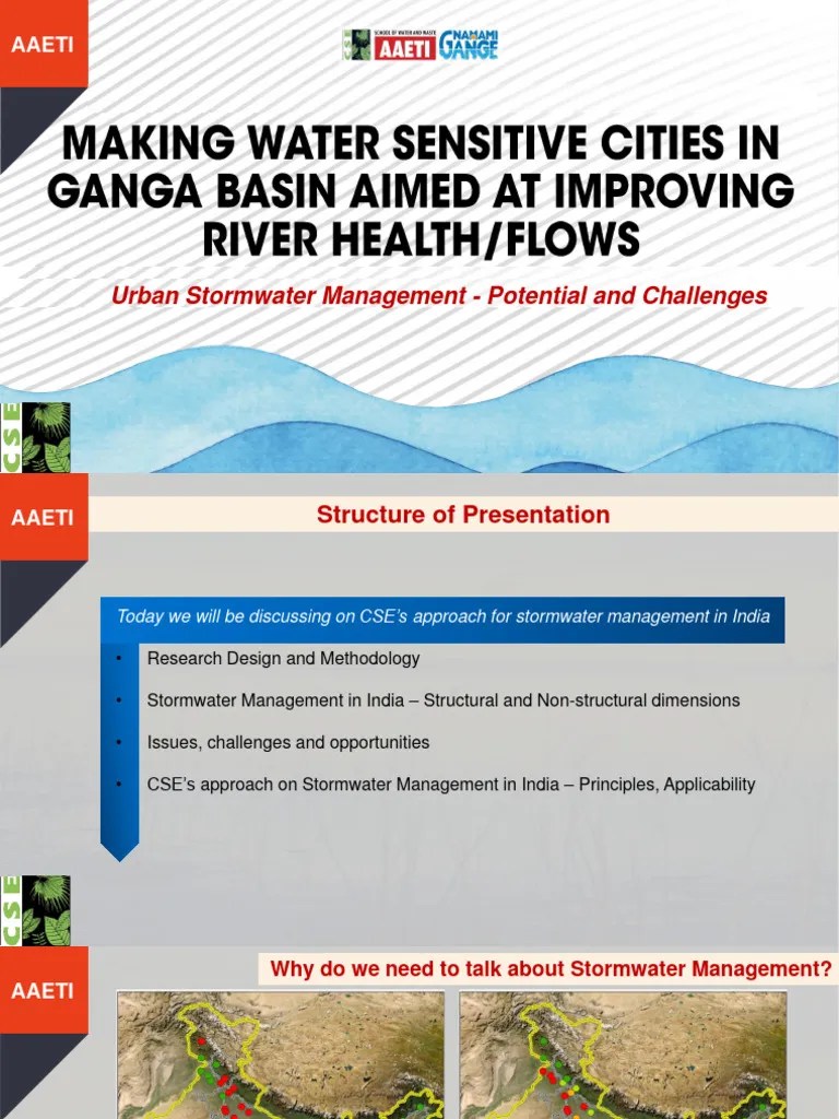 Urban Stormwater Management | PDF | Stormwater | Surface Runoff