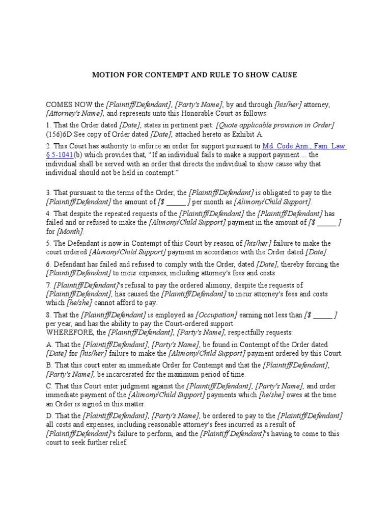 Motion To Recuse Judge Template