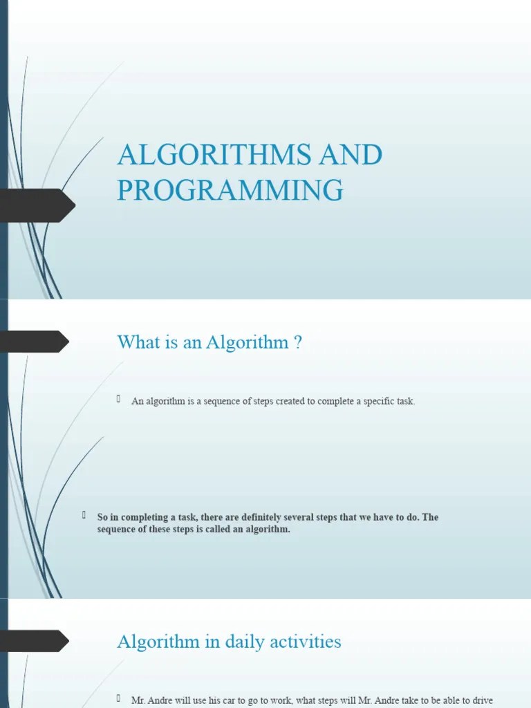 Junior High School - ALGORITHMS AND PROGRAMMING | Download Free PDF ...