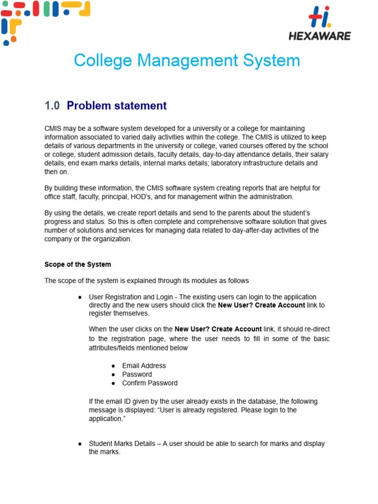 College Management System | PDF | Java Script | User (Computing)