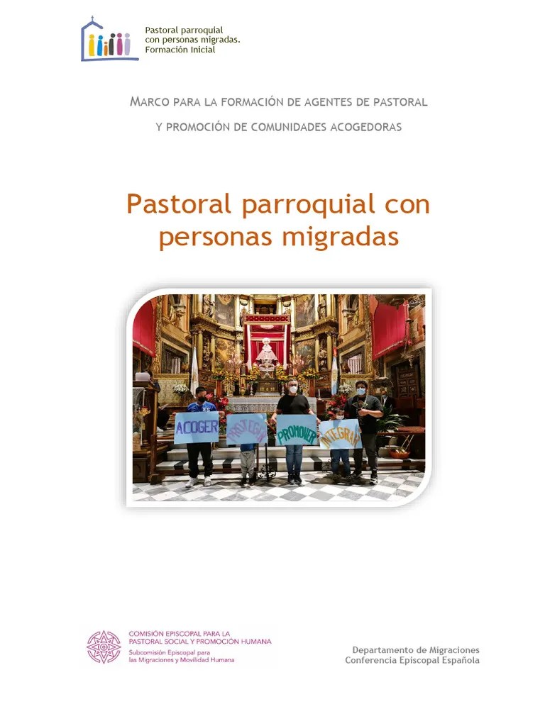 Pastoral Parroquial Con Personas Migradas | PDF | Migración Humana | Inmigración