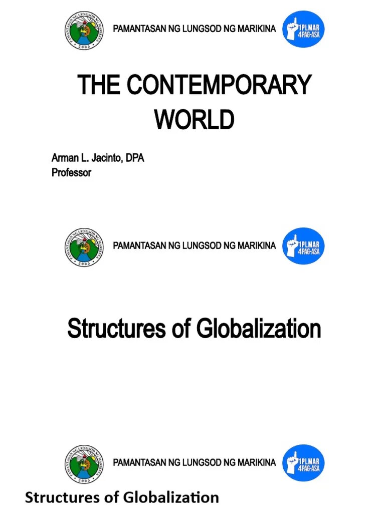 Structures Of Globalization | PDF | Globalization | Market (Economics)