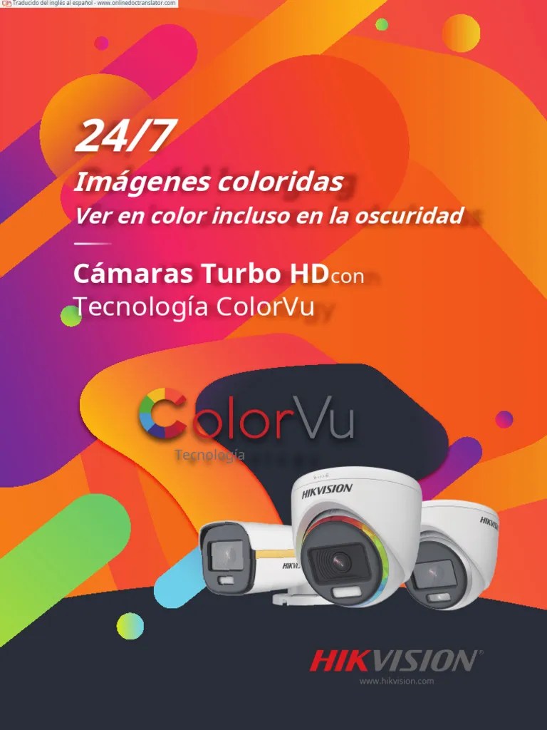 Turbo HD Cameras With ColorVu Technology Brochure - En.es | PDF ...