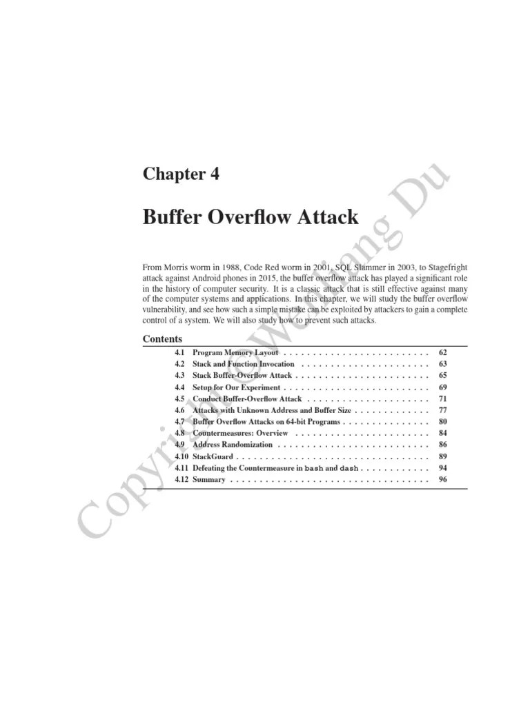 Sample Buffer Overflow | PDF | Pointer (Computer Programming) | Variable (Computer Science)